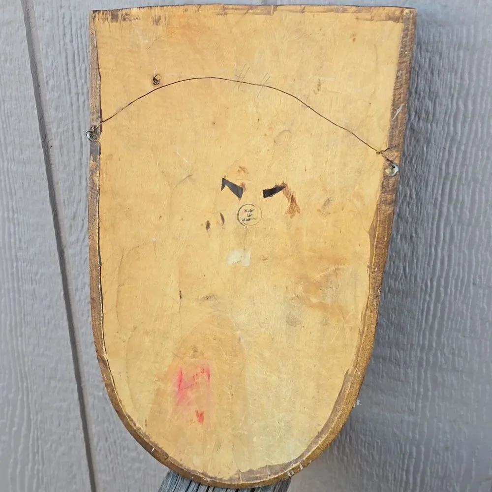 Wood Mask carved wooden